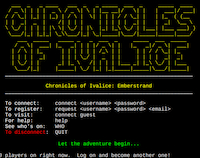 Chronicles of Ivalice - Screenshot Multi User Dungeon