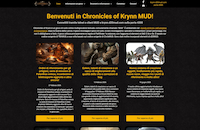 Chronicles of Krynn MUD - Screenshot Multi User Dungeon