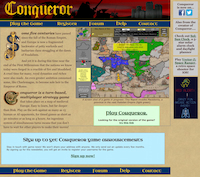 Conqueror Game - Screenshot Browser Game