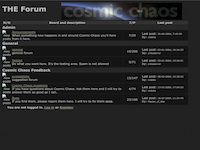 Cosmic Chaos - Screenshot Battaglie Galattiche
