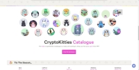CryptoKitties - Screenshot Animali e Fattorie