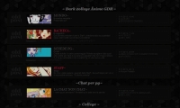 Dark College Anime GDR - Screenshot Manga e Anime