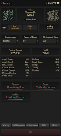 Darkest Age - Screenshot Browser Game