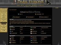 DarkThrone Reborn - Screenshot Browser Game