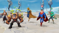 DC Worlds Collide - Screenshot Supereroi