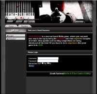 Death Business - Screenshot Browser Game