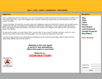 Domination global holocaust - Screenshot Post Apocalittico