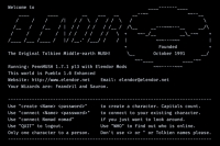 ElendorMUSH - Screenshot Mud