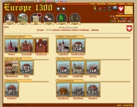Europe 1300 - Screenshot Browser Game