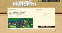 Evolution - Screenshot Browser Game