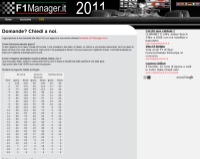 F1 Manager Game - Screenshot Motori