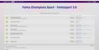 Fanta Champions Sport - Screenshot Play by Forum