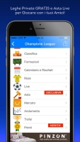 FantaMaster - Screenshot Calcio