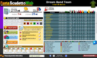 FantaScudettoWeb - Screenshot Calcio