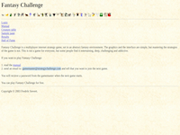 Fantasy Challenge - Screenshot Browser Game