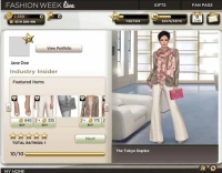 Fashion Week Live - Screenshot Browser Game