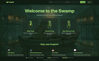 Frog Adoption Agency - Screenshot Browser Game