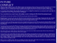 Future Conflict - Screenshot Fantascienza