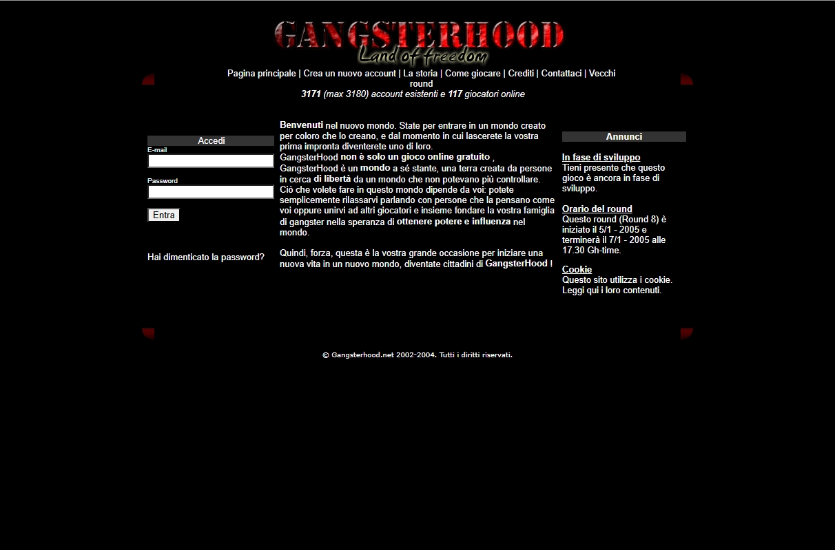 Gangsterhood - Land of Freedom - Screenshot Browser Game