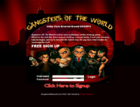 Gangsters of the World - Screenshot Browser Game
