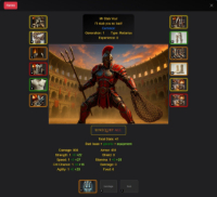 Gladiator Games - Screenshot Play to Earn