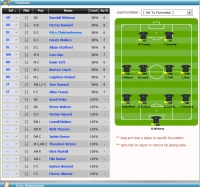 GoKickOff - Screenshot Browser Game