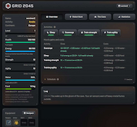 Grid 2045 - Screenshot Browser Game