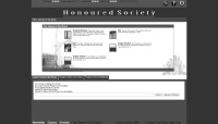 Honoured Society - Screenshot Browser Game