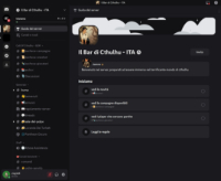Il Bar di Cthulhu - Screenshot Play by Discord