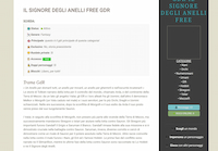 Il Signore degli Anelli Free Gdr - Screenshot Play by Rolenet