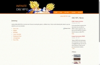 Infinite DBZ RPG - Screenshot Dragonball