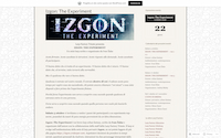 Izgon: The Experiment - Screenshot Live Larp Grv