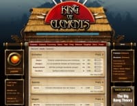 King of Elements - Screenshot Browser Game