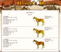 Knight's Honor - Screenshot Medioevo