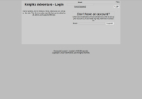 Knights Adventure - Screenshot Fantasy Storico
