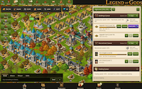 Legend of Gods - Screenshot Browser Game