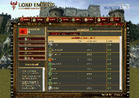 Lords Empire - Screenshot Medioevo