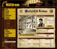 Mafia 1930 - Screenshot Browser Game