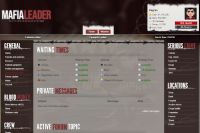 Mafialeader - Screenshot Browser Game