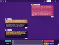 Minimal Play-by-Post - Screenshot Play by Chat