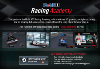 Mobil 1 Racing Academy Game - Screenshot Motori