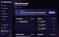 Mondo Perduto - Screenshot Play by Chat