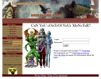 Monsters Fighting - Screenshot Browser Game
