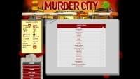 Murder City RPG - Screenshot Browser Game