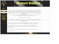 Mutant Battles - Screenshot Browser Game