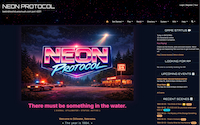 Neon Protocol - Screenshot Multi User Dungeon