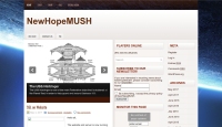 NewHopeMUSH - Screenshot Mud