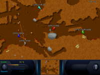 OpenLieroX - Screenshot Guerra