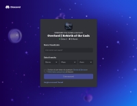 Overlord - Rebirth of the Gods - Screenshot Play by Discord