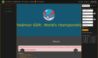 Pokmon GDR: World's Championship - Screenshot Play by Forum
